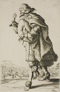 A tábornok, aki a kalapját a hóna alatt tartva tiszteleg, második lemez a La Noblesse-ból alkotó: Jacques Callot