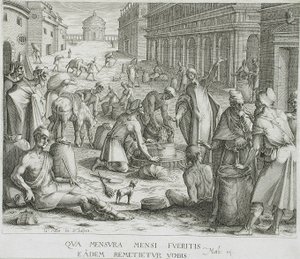 Gabonamérők alkotó: Jacques Callot
