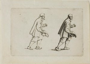 A Köszöntő paraszt, A szeszélyekből alkotó: Jacques Callot