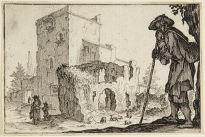A pásztor és a romok alkotó: Jacques Callot