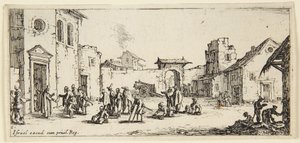 A kórház alkotó: Jacques Callot