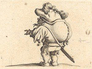 A púpos tollas sapkával alkotó: Jacques Callot