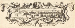A csapatok partraszállása, valószínűleg 16281631. alkotó: Jacques Callot