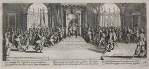 A háború nagy nyomorúságai: a kárpótlás elosztása alkotó: Jacques Callot