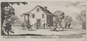A háború nagy nyomorúságai: martalóc alkotó: Jacques Callot