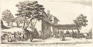 A kis rácsos, 1635. alkotó: Jacques Callot