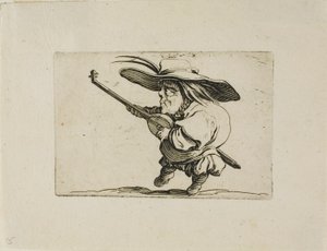 A lantos, Varie Figure Gobbitól alkotó: Jacques Callot