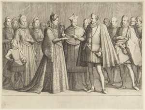 I. Ferdinánd házassága alkotó: Jacques Callot