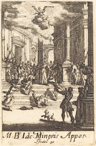 Kisebb Szent Jakab mártíromsága, c. 16341635. alkotó: Jacques Callot
