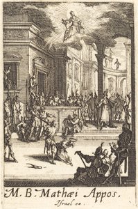 Szent Máté vértanúsága alkotó: Jacques Callot