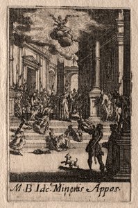 Az apostolok vértanúsága: Kisebb Szent Jakab alkotó: Jacques Callot