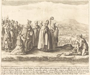 Saint Mansuy csodája alkotó: Jacques Callot