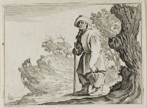 A táskáját cipelő paraszt, A szeszélyekből alkotó: Jacques Callot