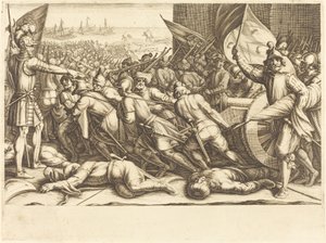 A törökök újbóli bevonulása, c. 1614. alkotó: Jacques Callot