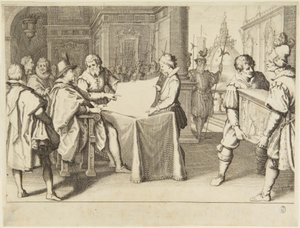 A firenzei Santa Maria del Fiore kupolájának restaurálása alkotó: Jacques Callot
