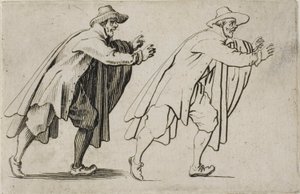The Running Man, A szeszélyekből alkotó: Jacques Callot