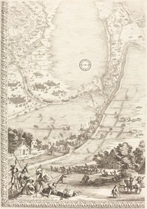 Breda ostroma [6/4. tábla], 16271628. alkotó: Jacques Callot