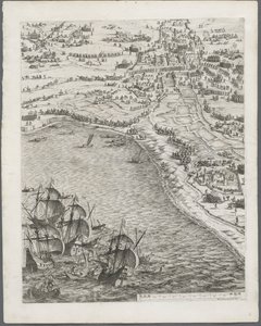 La Rochelle ostroma: 12. tábla alkotó: Jacques Callot
