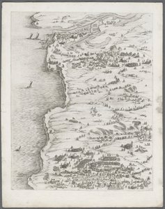 La Rochelle ostroma: 5. tábla, 1628-1630. alkotó: Jacques Callot