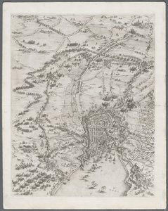 La Rochelle ostroma: 6. tábla, 1628-1630. alkotó: Jacques Callot