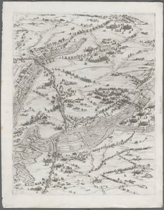 La Rochelle ostroma: 7. tábla, 1628-1630. alkotó: Jacques Callot
