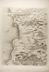 La Rochelle ostroma, első tábla alkotó: Jacques Callot