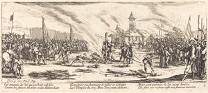 A karó c. 1633. alkotó: Jacques Callot