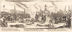 A karó c. 1633. alkotó: Jacques Callot