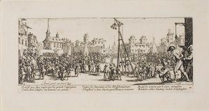 A Strappado, a The Miseries of War tízes lemeze alkotó: Jacques Callot