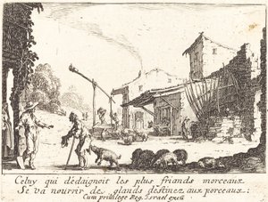 A disznópásztor alkotó: Jacques Callot