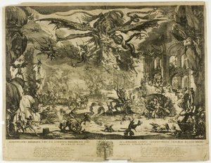 Szent Antal megkísértése alkotó: Jacques Callot