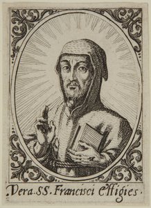 Szent Ferenc valódi képmása alkotó: Jacques Callot