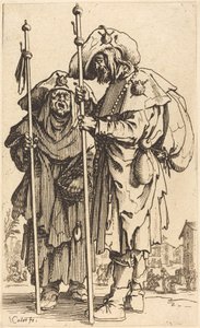 A két zarándok alkotó: Jacques Callot