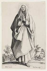 Szűz Mária alkotó: Jacques Callot