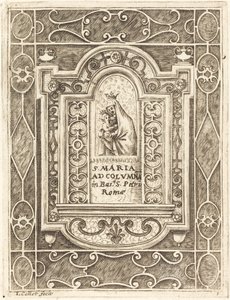 Szűz az oszlopnál alkotó: Jacques Callot