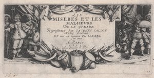 Címlap, A háború nyomorúságai alkotó: Jacques Callot