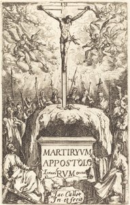 "Az apostolok mártíromságai" címlapja alkotó: Jacques Callot