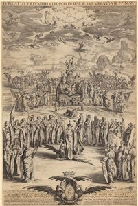 Szűz Mária diadala alkotó: Jacques Callot