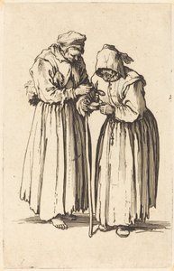 Két koldusasszony alkotó: Jacques Callot
