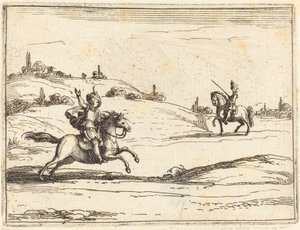 Két lovag alkotó: Jacques Callot