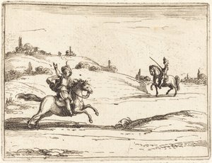 Két lovag alkotó: Jacques Callot
