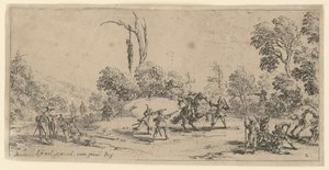 Rajtaütés alkotó: Jacques Callot