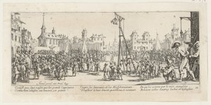 Hintaló, a „A háború borzalmai” sorozat 10. lapja alkotó: Jacques Callot