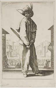 Zanni, a Három olasz komikusból alkotó: Jacques Callot