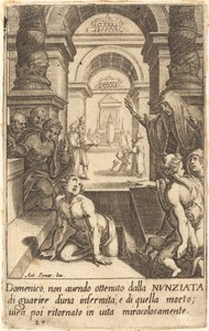 Domenico alkotó: Jacques Callot after Antonio Circignani