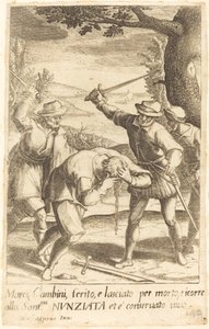 Marco Cambini alkotó: Jacques Callot after Donato Mascagni
