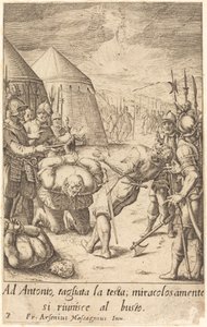 A Lefejezett alkotó: Jacques Callot after Donato Mascagni