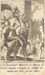 Bartolomeo, patkolókovács alkotó: Jacques Callot after Fabrizio Boschi