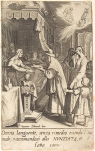 A gyógyult beteg ember alkotó: Jacques Callot after Giovanni Bilivert