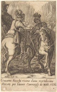Giovanni Fieschi alkotó: Jacques Callot after Matteo Rosselli